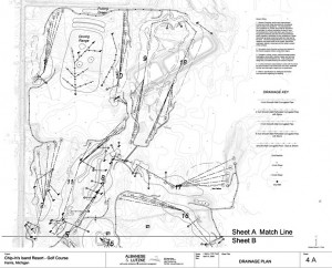 A concept sketch for Potawatami Golf Club